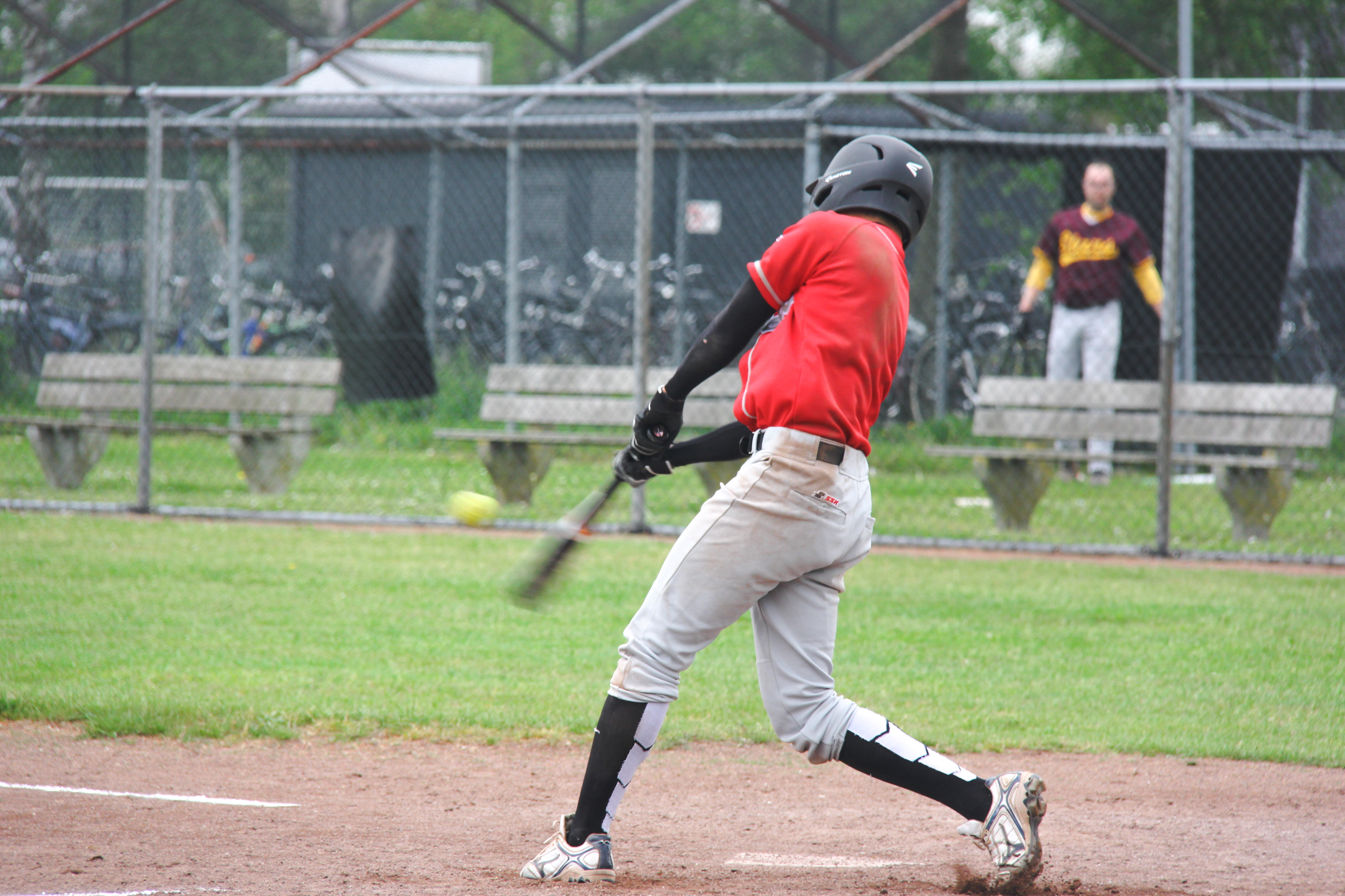 Baseball batting photo