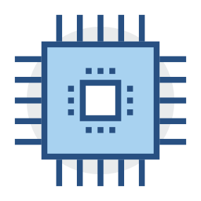 IC electronics icon