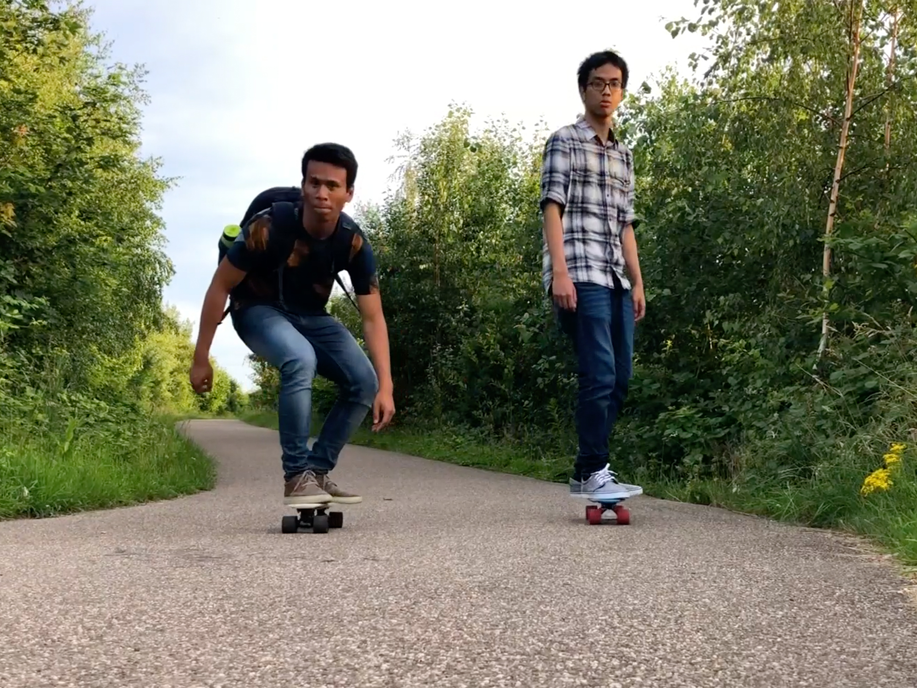 Skateboarding in Dresden